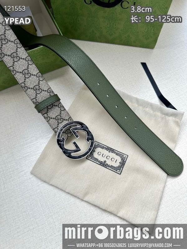 Replica Gucci belt 38mmX95-125cm 8L13
