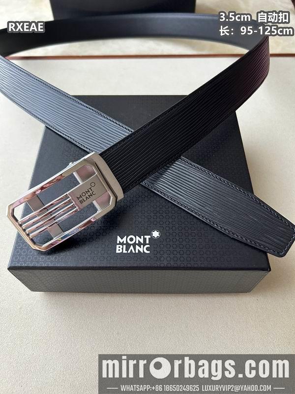 Replica Montlanc belt 35mmX100-125cm 8L77