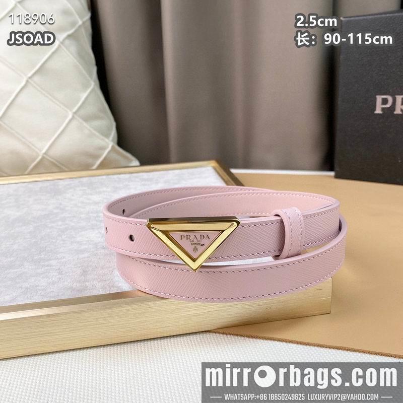 Replica Prada belt 25mmX90-115cm 8L040801