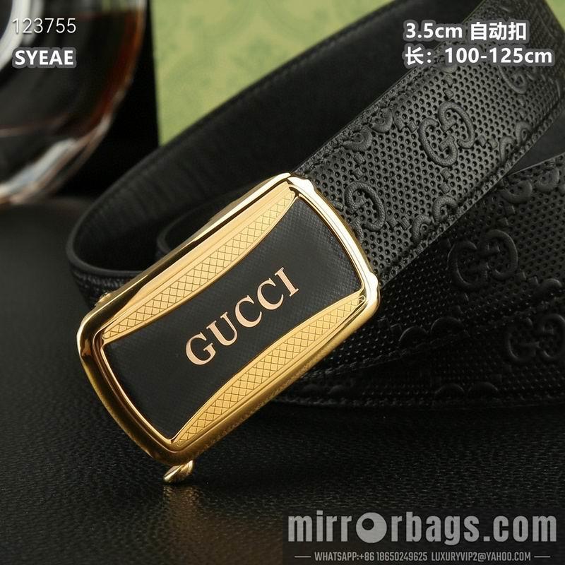 Replica Gucci belt 35mmX100-125cm 8L55