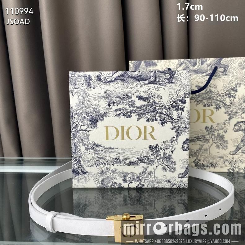 Replica Dior Belt 17mmX90-110cm 8L01