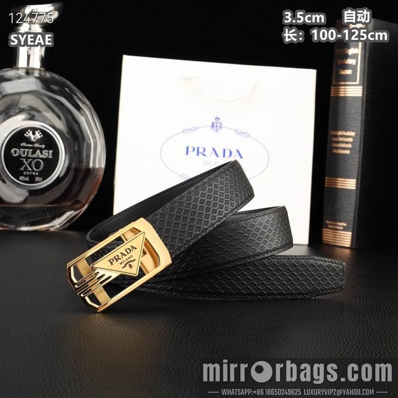 Replica Prada belt 35mmX100-125cm 8L54