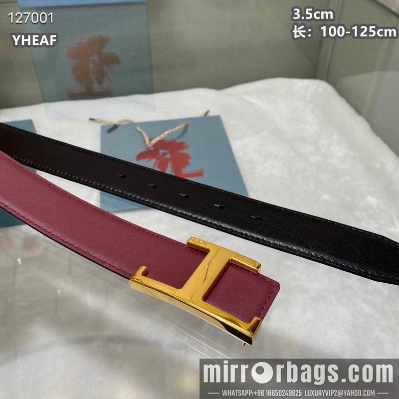 Replica TOD's belt 35mmX100-125cm 8L10
