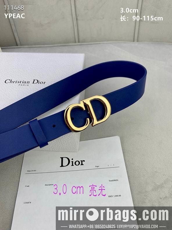 Replica Dior Belt 30mmX90-115cm 8L07