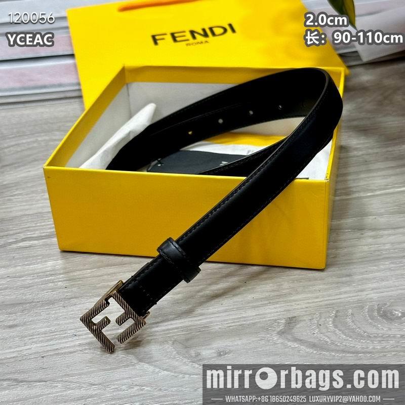 Replica Fendi belt 20mmX90-110cm 8L12