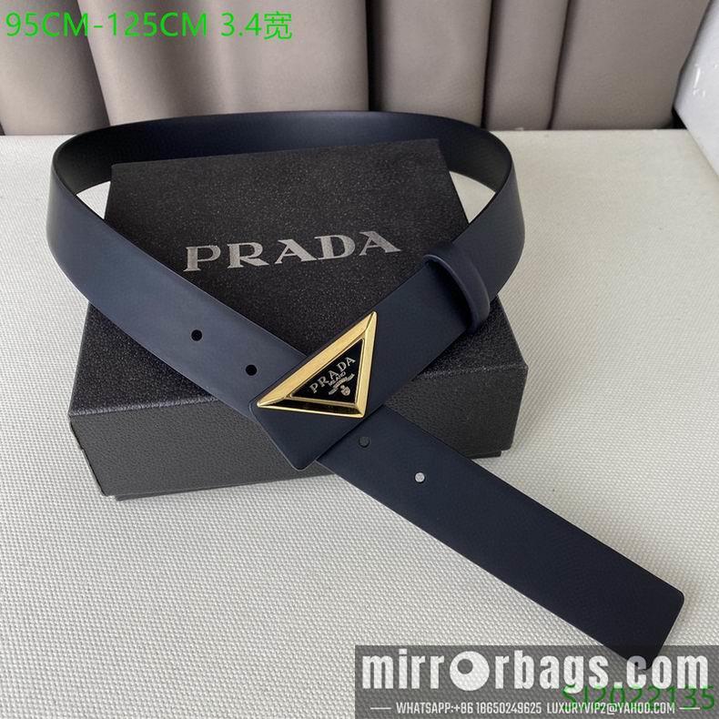 Replica Prada Belt 34mmX95-125cm 7D04