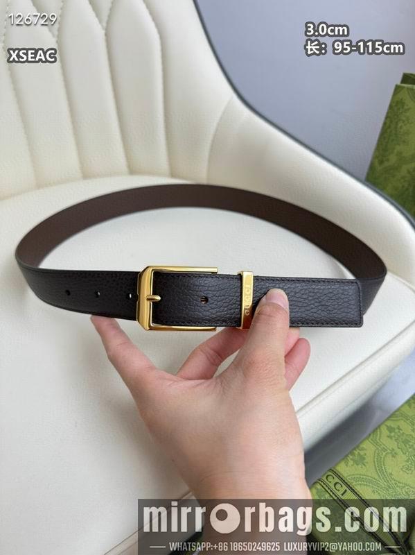Replica Gucci belt 30mmX95-115cm 8L27