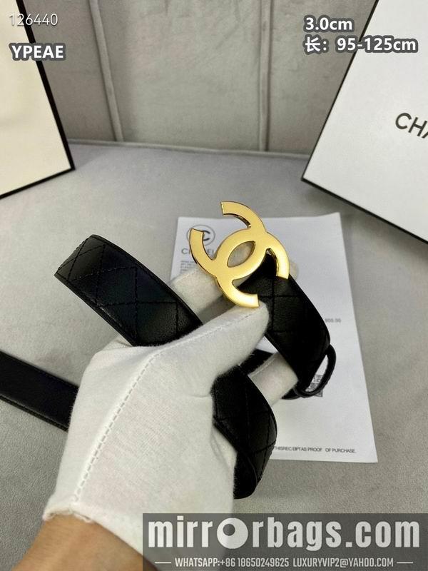 Replica Chanel belt 30mmX95-125cm 8L22