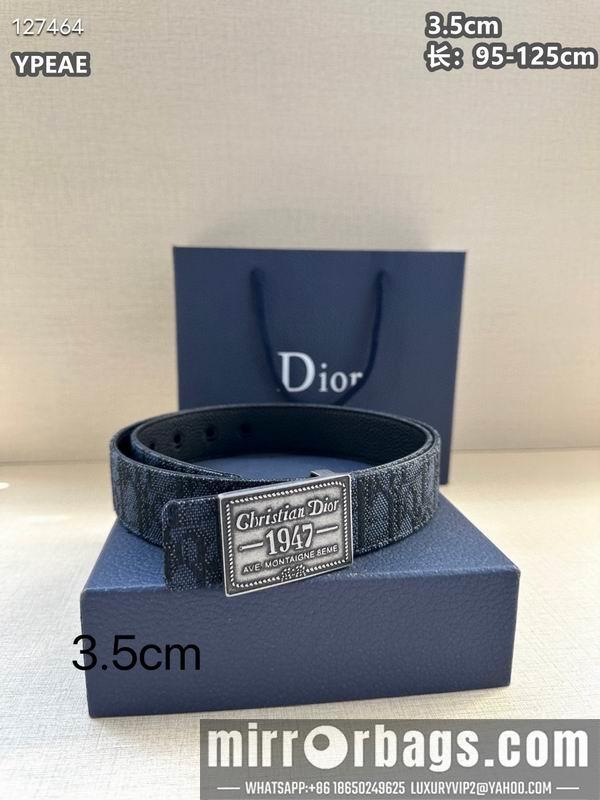 Replica Dior belt 35mmX95-125cm 8L33