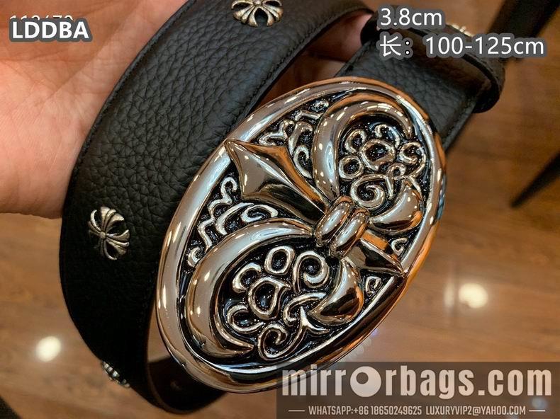 Replica Chrome Hearts belt 38mmX100-125cm 8L09