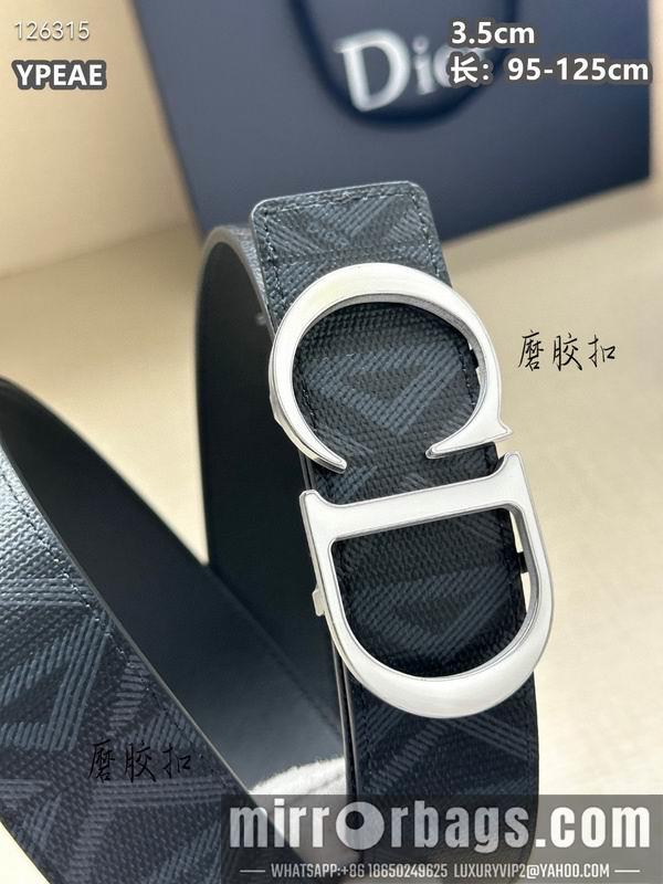 Replica Dior belt 35mmX95-125cm 8L16
