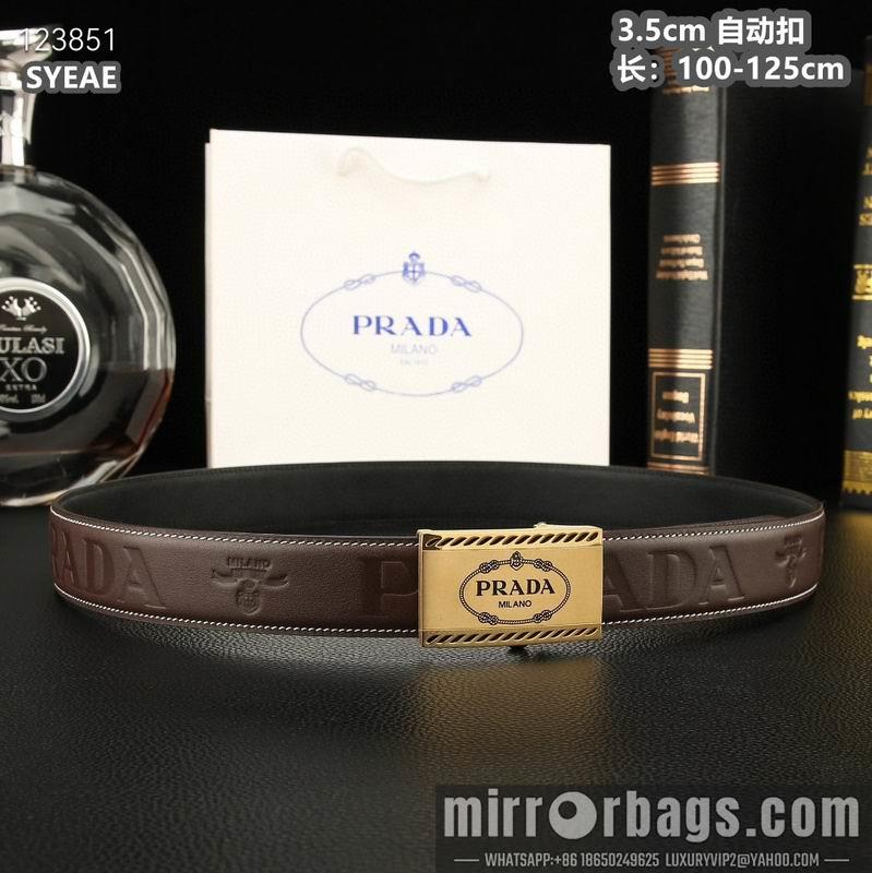 Replica Prada belt 35mmX100-125cm 8L57