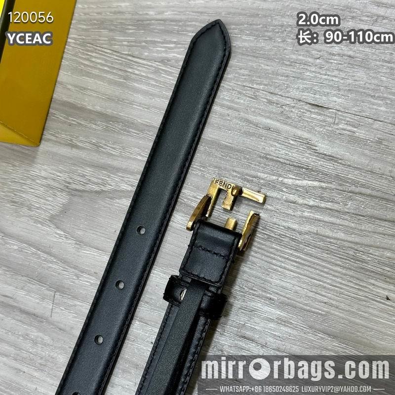 Replica Fendi belt 20mmX90-110cm 8L12