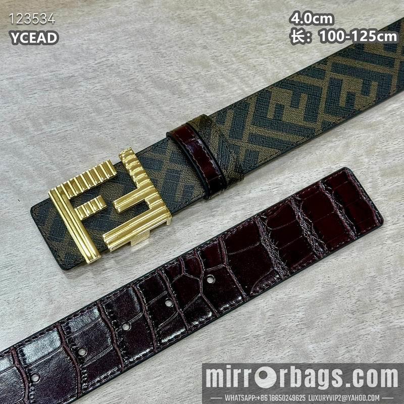 Replica Fendi belt 40mmX100-125cm 8L53