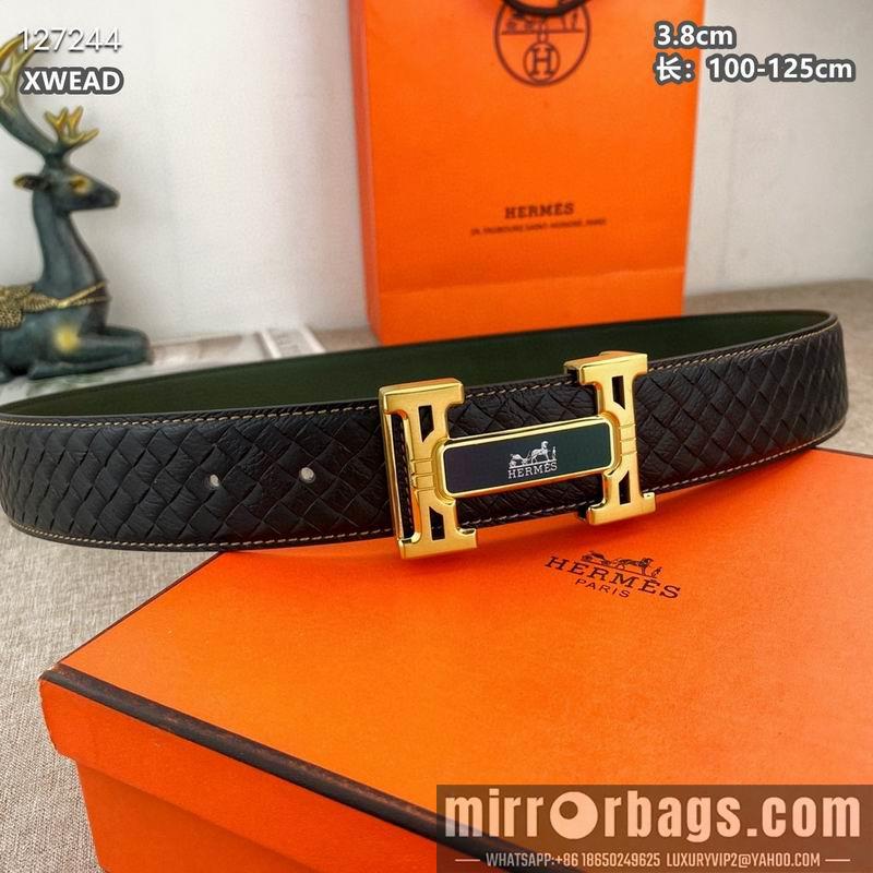 Replica Hermes belt 38mmX100-125cm 8L55