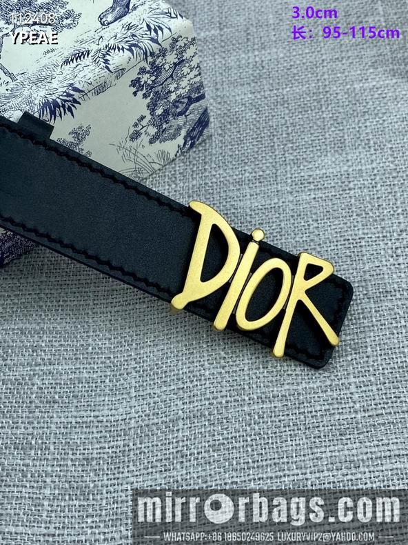 Replica Dior belt 30mmX95-115cm 8L09