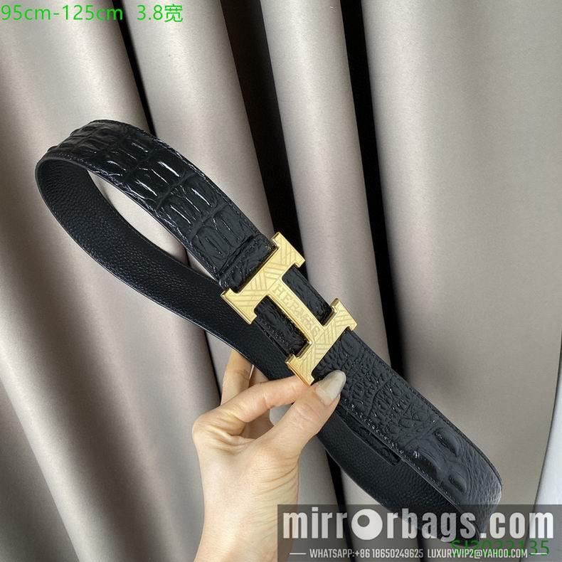 Replica Hermes Belt 38mmX95-125cm 7D102