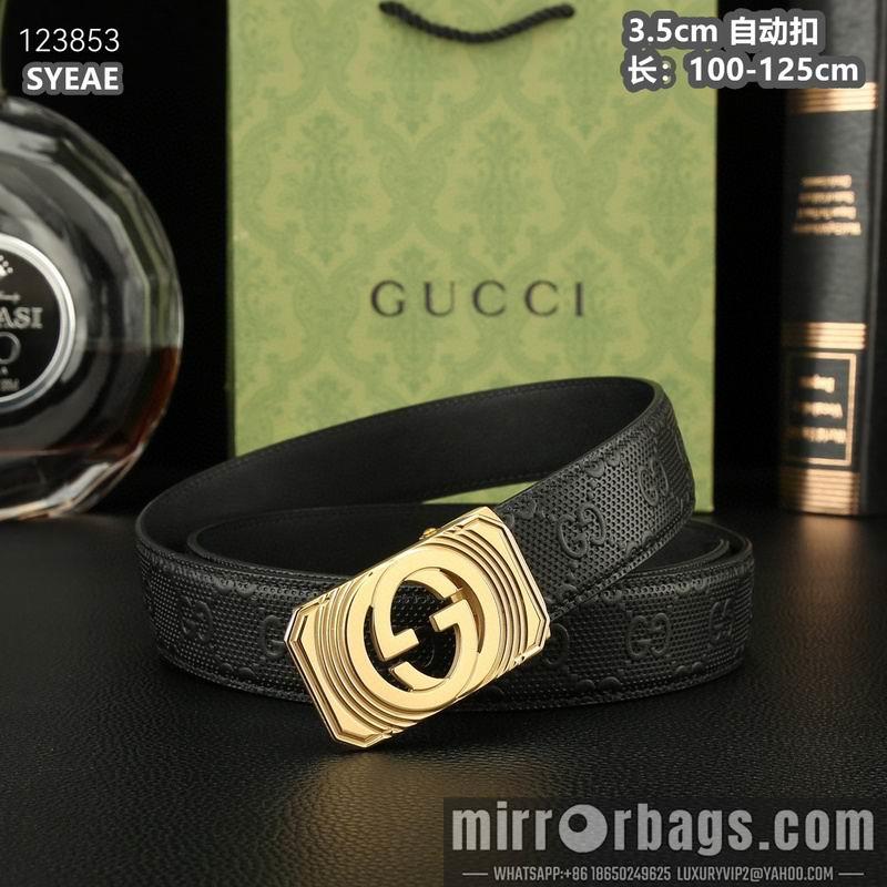 Replica Gucci belt 35mmX100-125cm 8L40
