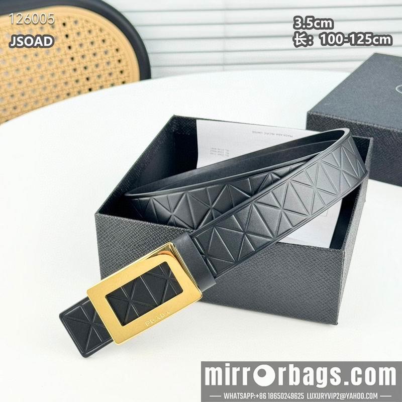 Replica Prada belt 35mmX100-125cm 8L35