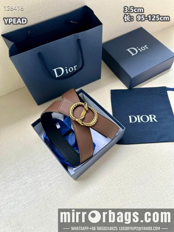 Replica Dior belt 35mmX95-125cm 8L20