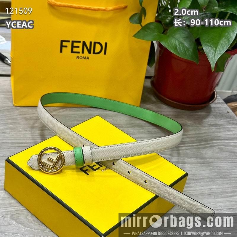 Replica Fendi belt 20mmX90-110cm 8L17