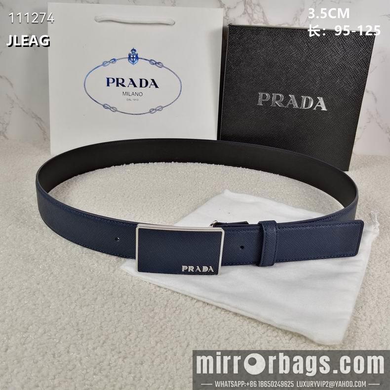 Replica Prada belt 35mmX95-125CM 8L09