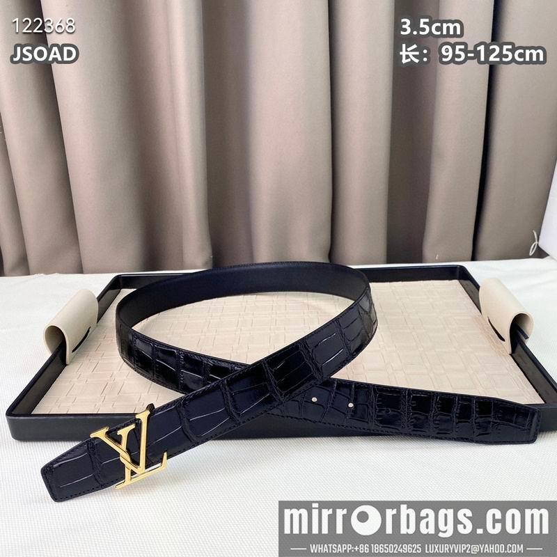 Replica LV belt 35mmX95-125cm 8L20