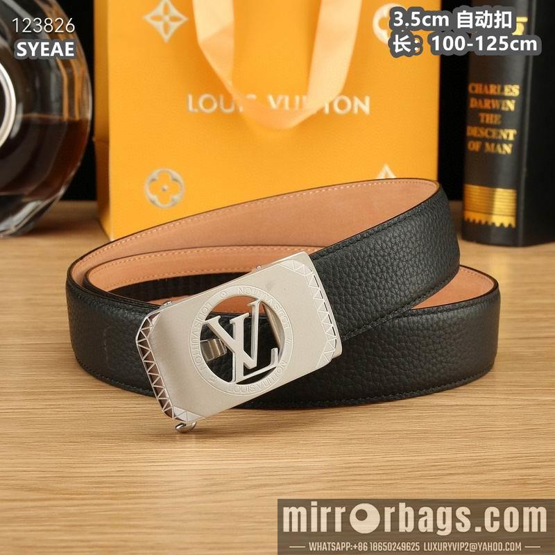 Replica LV belt 35mmX100-125cm 8L57