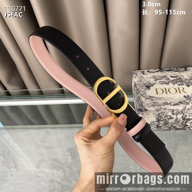 Replica Dior Belt 30mmX95-115cm 8L08