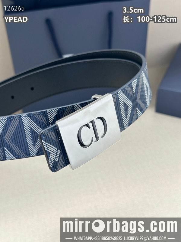 Replica Dior belt 35mmX100-125cm 8L28