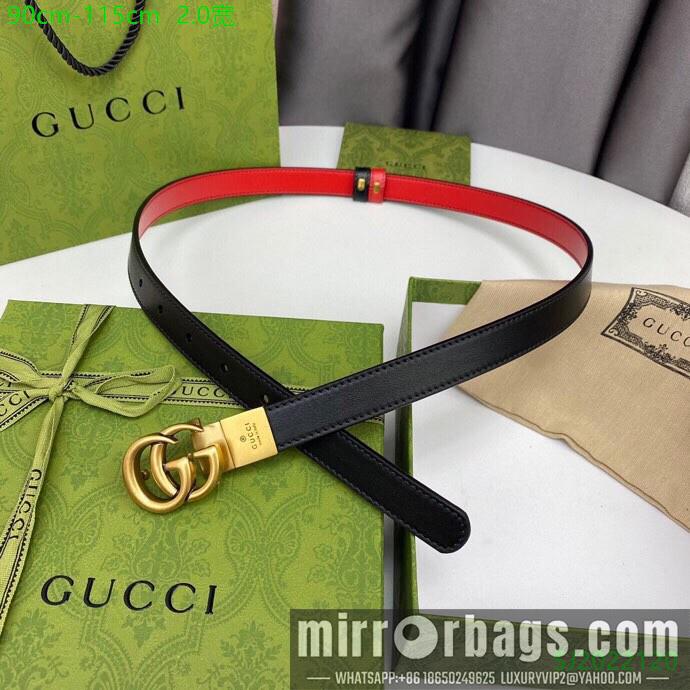 Replica Gucci Belt 20mmX90-115cm 7D04