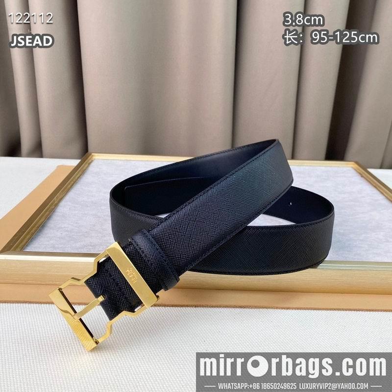 Replica Prada belt 38mmX95-125cm 8L05