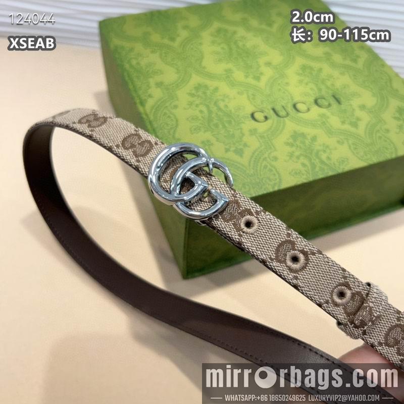 Replica Gucci belt 20mmX90-115cm 8L21
