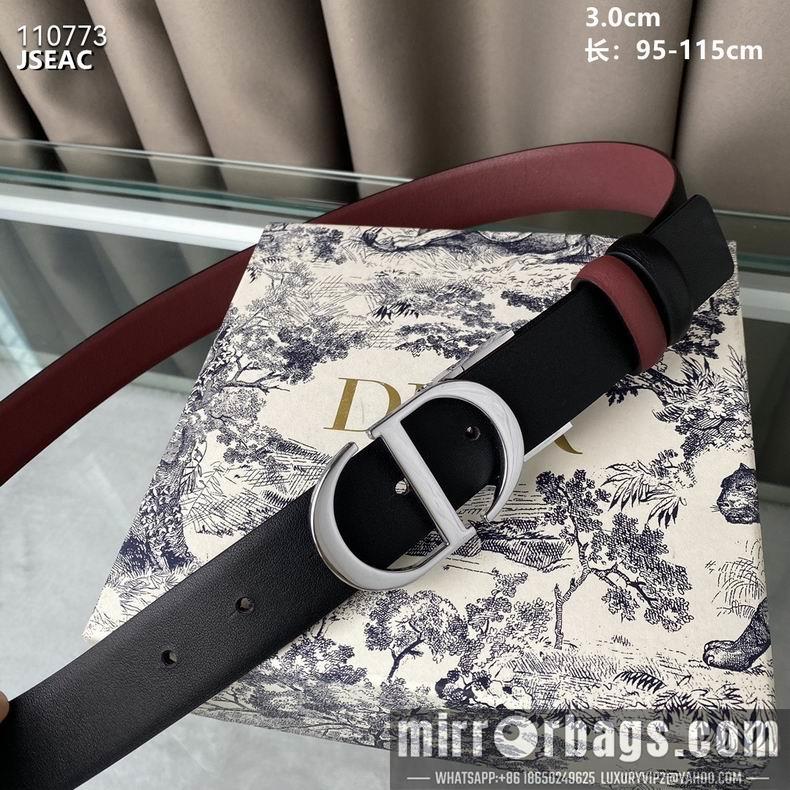 Replica Dior Belt 30mmX95-115cm 8L08