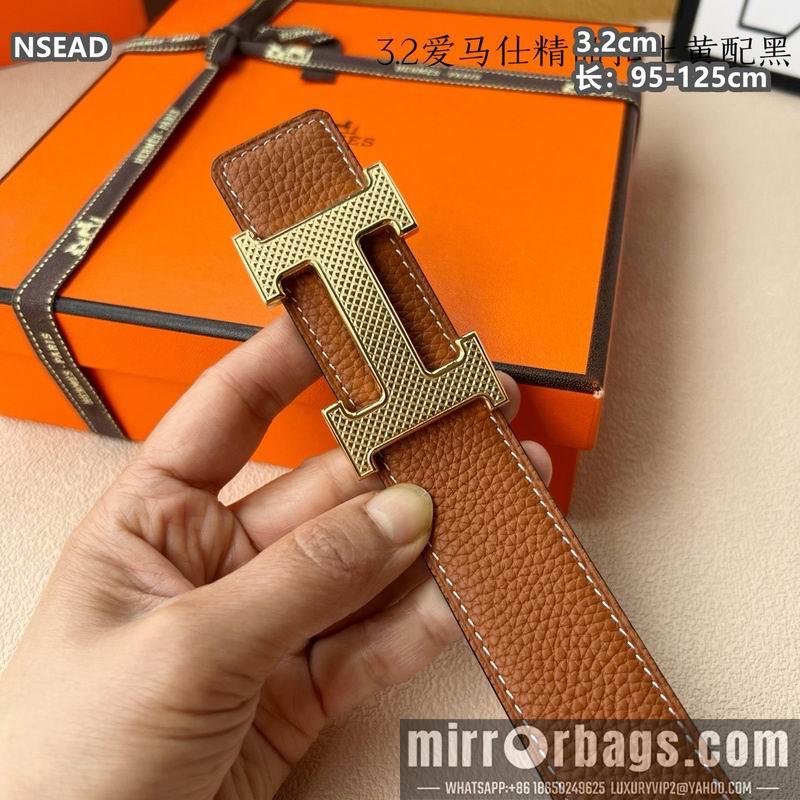 Replica Hermes belt 32mmX95-125cm 8L36