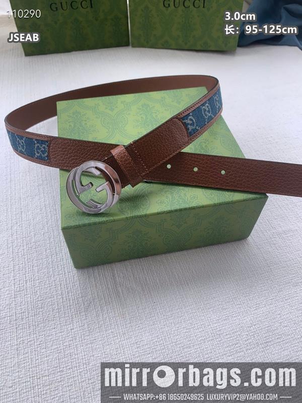 Replica Gucci belt 30mmX95-125cm 8L17