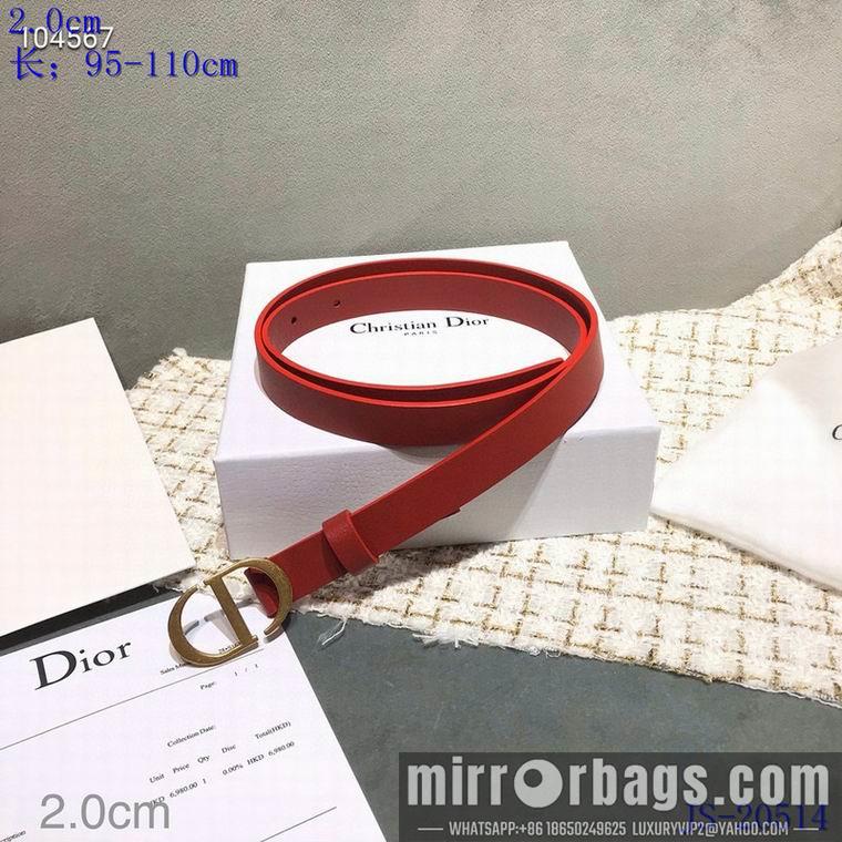 Replica Dior Belt 20mmX95-110cm 8L11