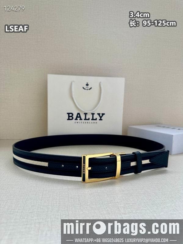 Replica Bally belt 34mmX95-125cm 8L07