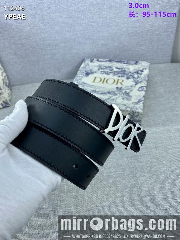 Replica Dior belt 30mmX95-115cm 8L09
