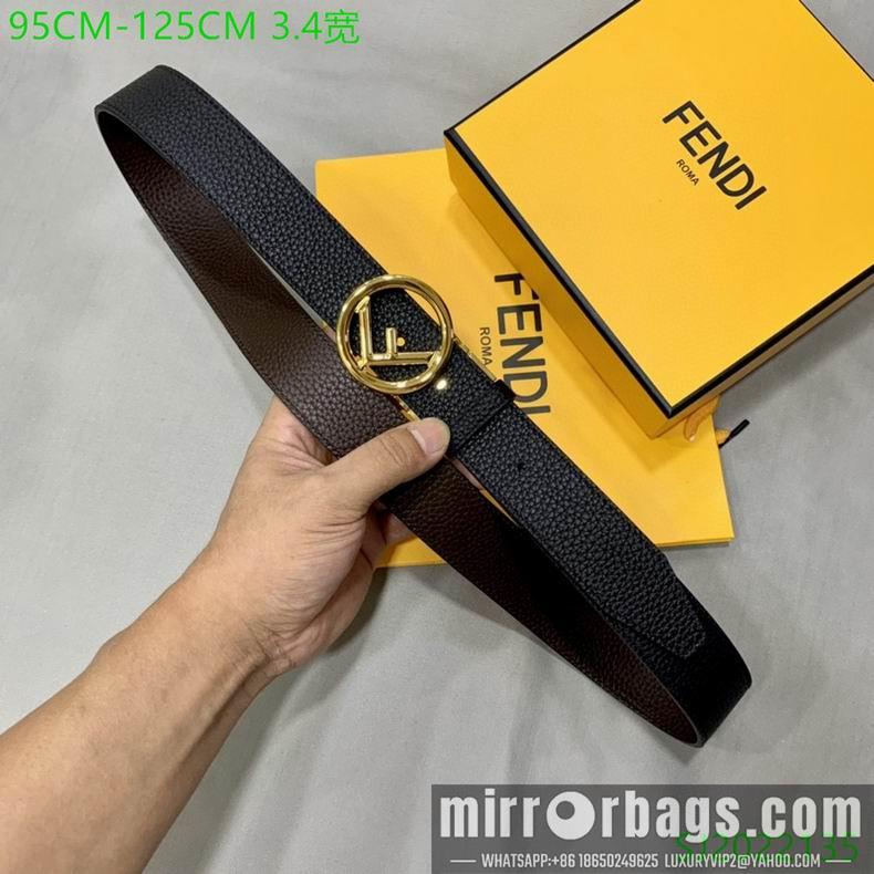 Replica Fendi Belt 34mmX95-125cm 7D06
