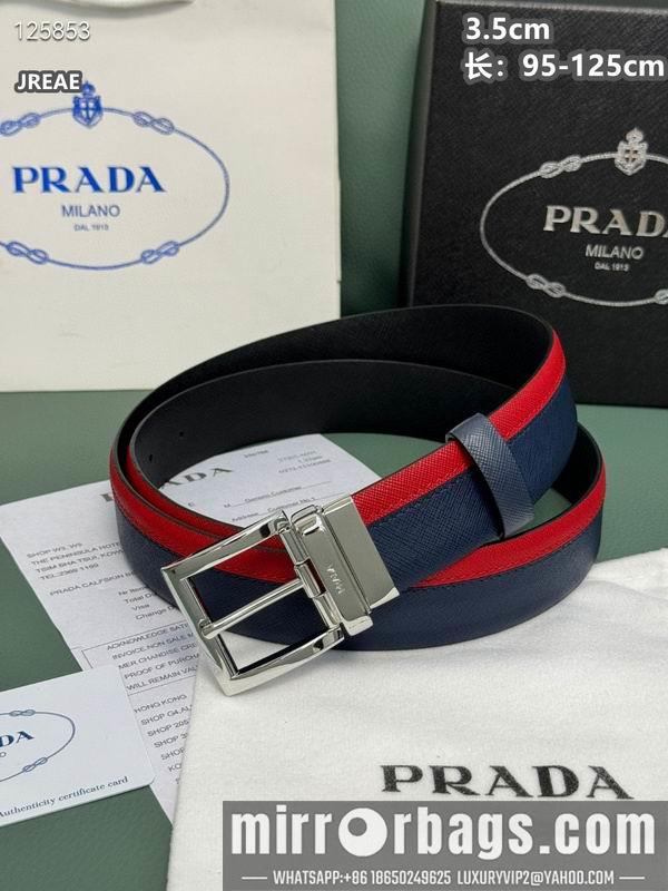 Replica Prada belt 35mmX95-125cm 8L44