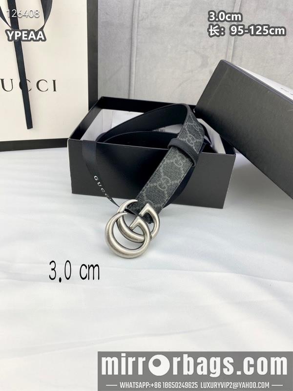 Replica Gucci belt 30mmX95-125cm 8L19