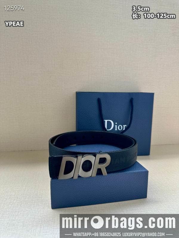 Replica Dior belt 35mmX100-125cm 8L29