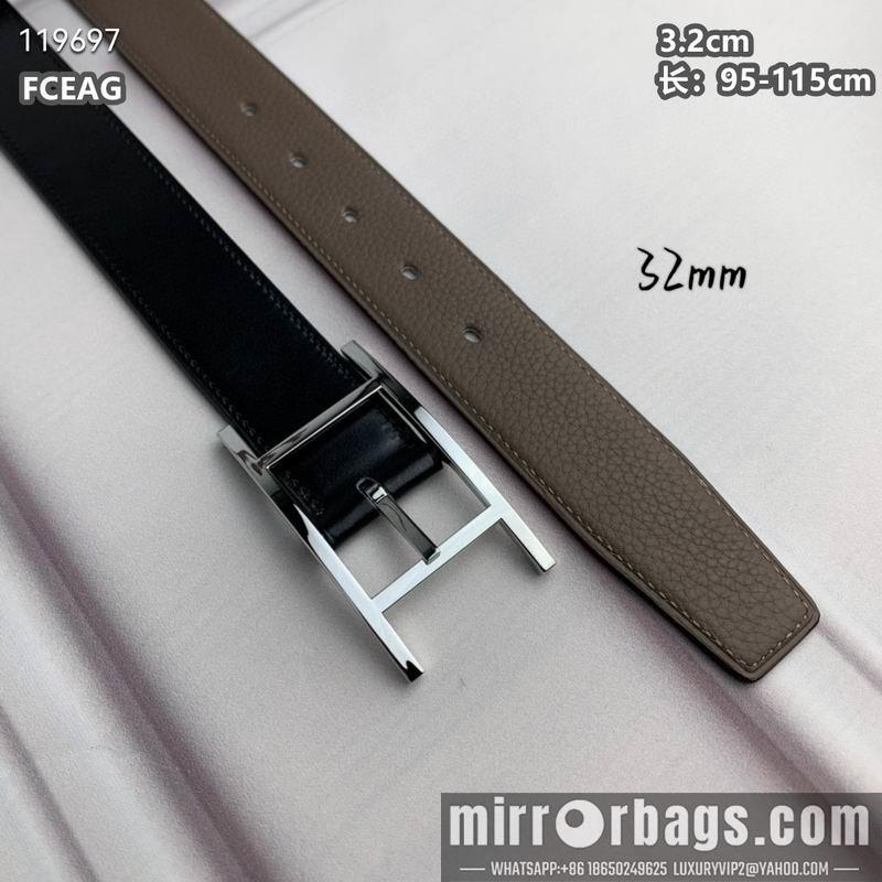 Replica Hermes belt 32mmX95-115cm 8L040802