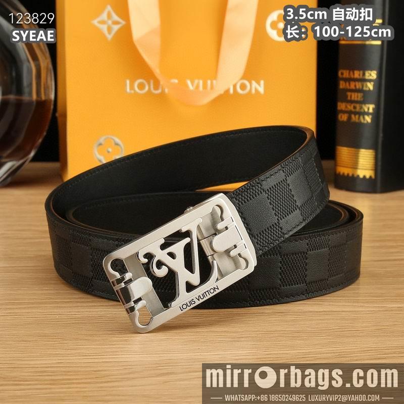 Replica LV belt 35mmX100-125cm 8L54
