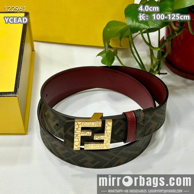 Replica Fendi belt 40mmX100-125cm 8L89