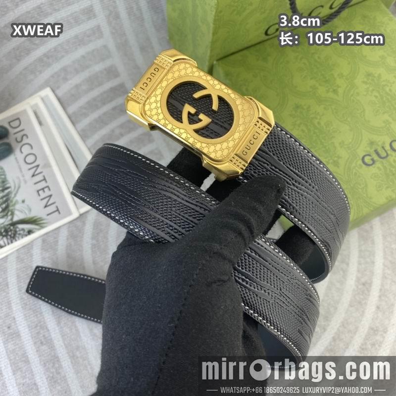 Replica Gucci belt 38mmX105-125cm 8L50