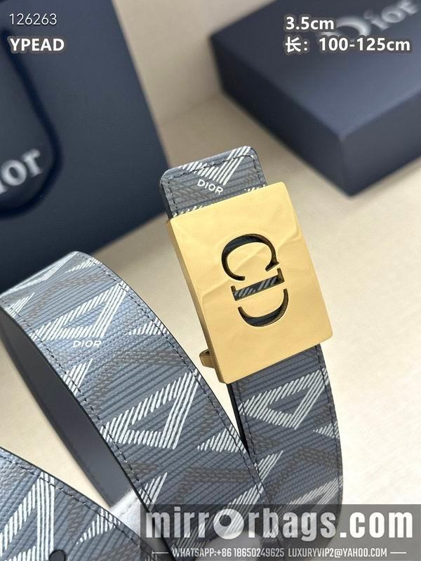Replica Dior belt 35mmX100-125cm 8L28