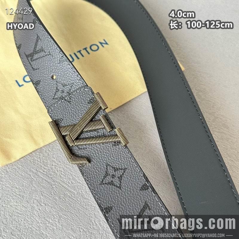 Replica LV belt 40mmX100-125cm 8L57