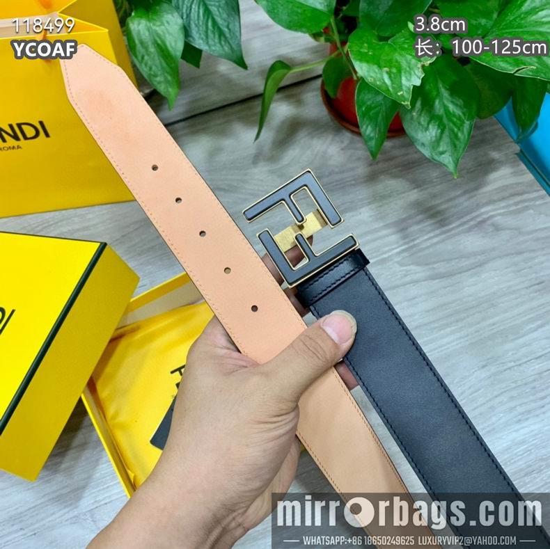 Replica Fendi belt 38mmX100-125cm 8L03